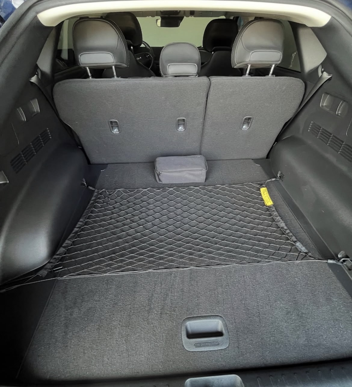 Spotless cargo area after an interior detail